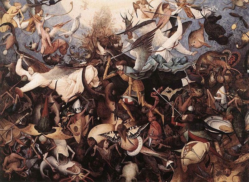The Fall of the Rebel Angels, Pieter Bruegel the Elder